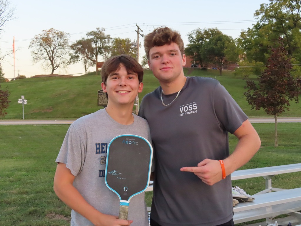 Club Founders Cash Garvin (12) and Jonas Schanuth (12)